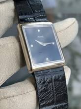 Thumbnail von Piaget Tank ultra-thin 9150 Factory black diamonds indexes white gold 18KT </h1>