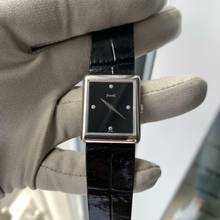 Thumbnail von Piaget Tank ultra-thin 9150 Factory black diamonds indexes white gold 18KT </h1>