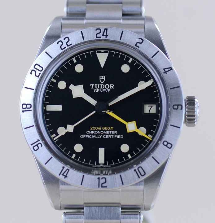  Tudor Black Bay Pro GMT black Top Date B+P Diver Stahlband </h1> 
