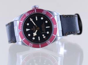 Thumbnail von Tudor Black Bay Top Heritage Red Cool Faded 2021 No-Date B+P Diver </h1>
