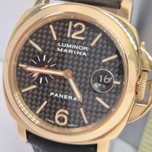 Thumbnail von Panerai Luminor Marina Automatic Ouro Amarelo & Carbono 44mm Automático Completo