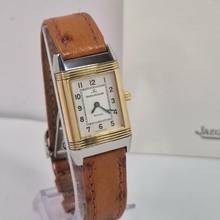 Thumbnail von Jaeger-LeCoultre Reverso Lady Small Ouro & Aço Corda 20x33mm Completo
