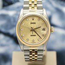 Thumbnail von Rolex Datejust 31 Medium Stahl/Gold Ref: 68273 Box von 1993 </h1>