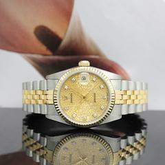  Rolex Datejust 31 Medium Stahl/Gold Ref: 68273 Box von 1993 </h1> 