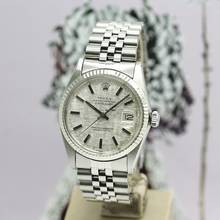 Thumbnail von Rolex Datejust 36 Stahl/WG Lünette Ref: 16014 von 1980 </h1>