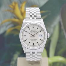 Thumbnail von Rolex Datejust 36 Stahl Ref :16220 Rolex Box von 2001 </h1>