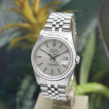 Thumbnail von Rolex Datejust 36 Stahl Ref :16220 Rolex Box von 2001 </h1>