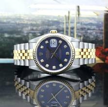 Thumbnail von Rolex Datejust 36 Stahl/Gold Ref :16233 Rolex Box & Papiere von 2003 </h1>