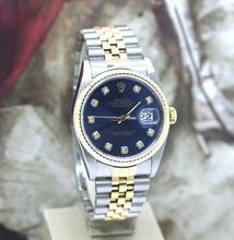 Thumbnail von Rolex Datejust 36 Stahl/Gold Ref :16233 Rolex Box & Papiere von 2003 </h1>