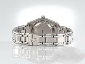Thumbnail von Rolex Lady-Datejust Pearlmaster 29 80299 2014 Lc100 Weissgold 750 Diamanten Automatik Lady 18kt White Gold Chronometer Oyster </h1>