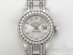 Thumbnail von Rolex Lady-Datejust Pearlmaster 29 80299 2014 Lc100 Weissgold 750 Diamanten Automatik Lady 18kt White Gold Chronometer Oyster </h1>