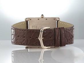 Thumbnail von Cartier Tank Louis Cartier Xl Rosegold 750 2016 W1560017 Handaufzug 18kt Rose Gold </h1>