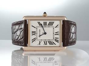 Thumbnail von Cartier Tank Louis Cartier Xl Rosegold 750 2016 W1560017 Handaufzug 18kt Rose Gold </h1>
