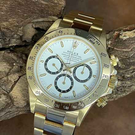  Rolex Daytona Zenith Gelbgold - Ref. 16528 - inverted six </h1> 