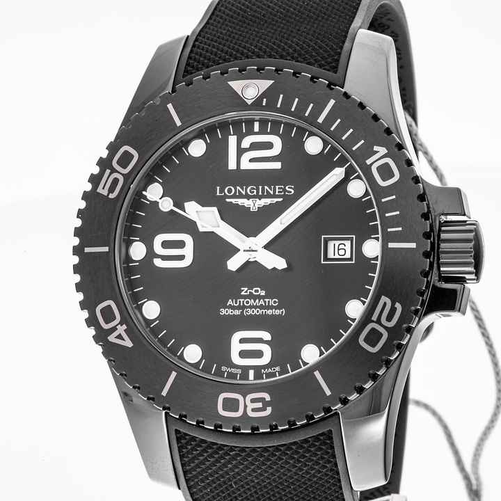  Longines HydroConquest 43 Black Ceramic – L37844569 – NEW – 07/2025 Full Set 