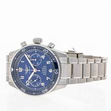 Thumbnail von Longines Spirit 42 Flyback Chronograph Blue Automatic – L38214936 – NEW & Unworn – 07/2025 Full Set