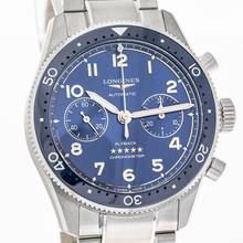 Thumbnail von Longines Spirit 42 Flyback Chronograph Blue Automatic – L38214936 – NEW & Unworn – 07/2025 Full Set