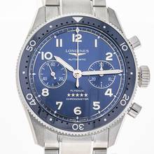 Thumbnail von Longines Spirit 42 Flyback Chronograph Blue Automatic – L38214936 – NEW & Unworn – 07/2025 Full Set
