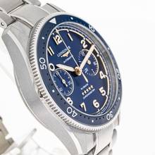 Thumbnail von Longines Spirit 42 Flyback Chronograph Blue Automatic – L38214936 – NEW & Unworn – 07/2025 Full Set