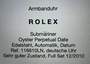 Thumbnail von Rolex Submariner Date Oyster Perpetual Date Full Set