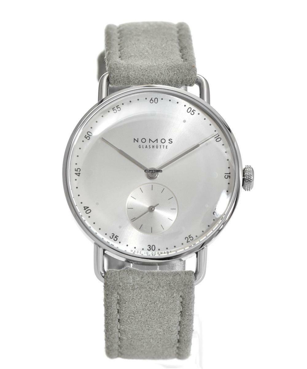  NOMOS Metro 33 all silver Ref. 1122 