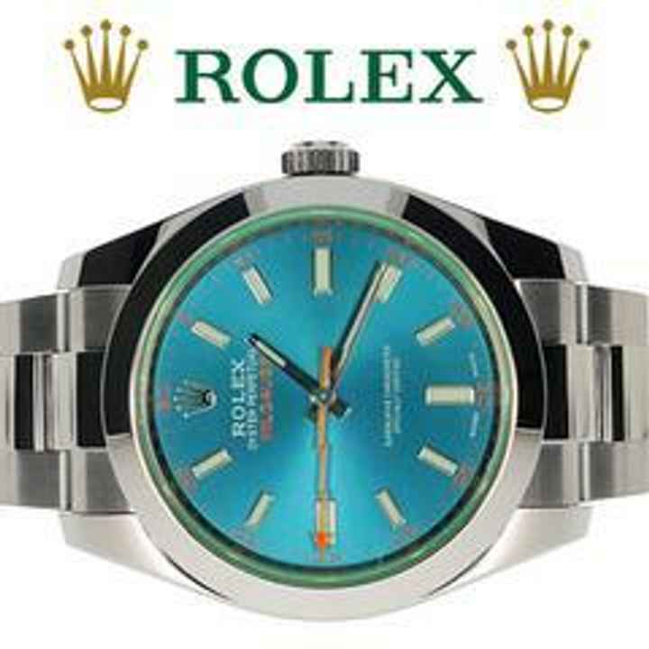  Rolex Milgauss Z-Blue LIKE NEW I FULL SET I 2019 I </h1> 