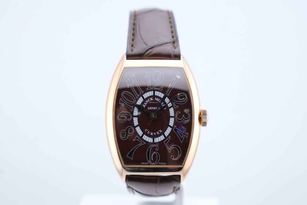  Franck Muller Cintrée Curvex Brown Dial 7851 SC 