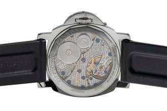 Thumbnail von Panerai Luminor Base Handaufzug Edelstahl Herrenuhr Ref. PAM00112