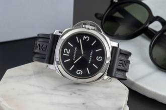 Thumbnail von Panerai Luminor Base Handaufzug Edelstahl Herrenuhr Ref. PAM00112