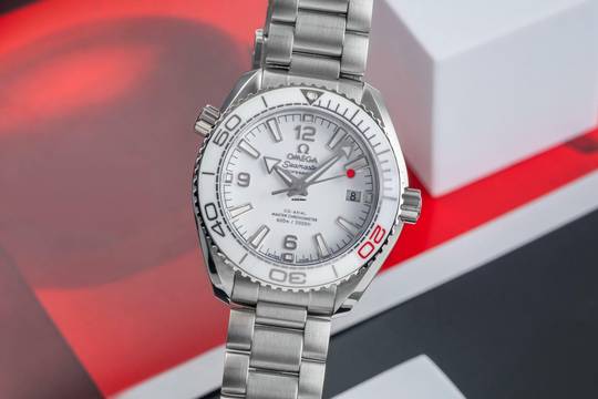  Omega Seamaster Planet Ocean Tokyo Stahl Automatik 522.33.40.20.04.001 B&P 2021  