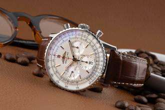 Thumbnail von Breitling Navitimer 01 Chronograph 41 Automatik Ref. AB0139211G1P1 B&P