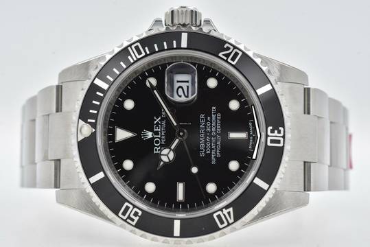  Rolex Submariner Date 16610 - LC170 Stickered Stickers Rehaut Full Set Random </h1> 