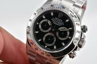 Thumbnail von Rolex Daytona Cosmograph 116520 Stickered Chromalight APH LC130 Stickers </h1>