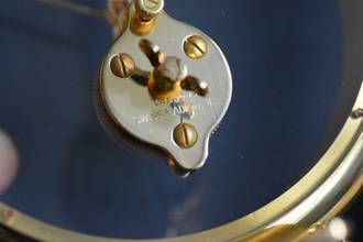 Thumbnail von Jaeger-LeCoultre Table Clock Stabwerk Pendulette 8 Days manual wind 215.019 </h1>