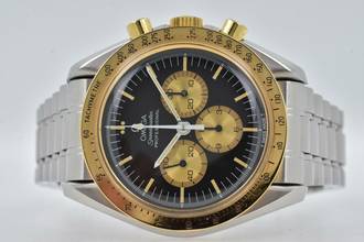 Thumbnail von Omega Speedmaster Professional Moonwatch 145.022 Steel Gold Rare Vintage Limited 500pcs </h1>