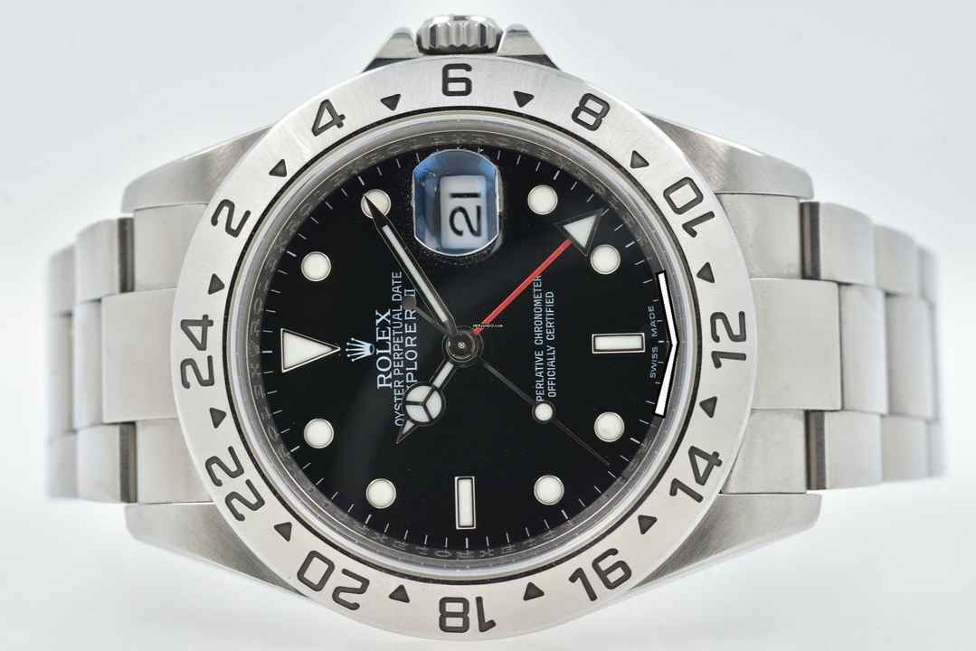  Rolex Explorer II Automatik 16570 - V Serie - Cal. 3186 - LC110  
