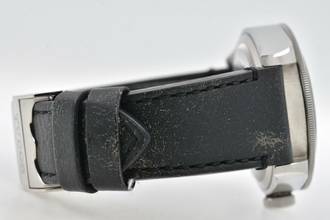 Thumbnail von Tudor Black Bay Heritage Black Bay LC100 Lederband Leather 79230N </h1>