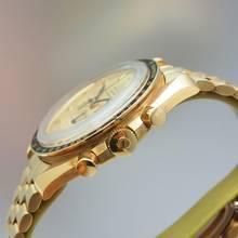 Thumbnail von Omega Speedmaster Apollo XI 1969 345.0802 Limited Gold 18k/750 Box+Papiere Ultra Rare in top condition+Full Set