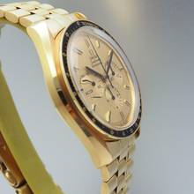 Thumbnail von Omega Speedmaster Apollo XI 1969 345.0802 Limited Gold 18k/750 Box+Papiere Ultra Rare in top condition+Full Set