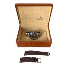 Thumbnail von Rolex GMT-Master 6542 OCC brown gilt glossy dial bakelite bezel 1958