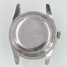 Thumbnail von Rolex GMT-Master 6542 OCC brown gilt glossy dial bakelite bezel 1958