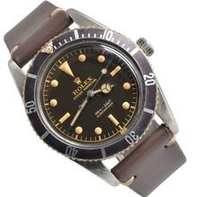 Thumbnail von Rolex Submariner (No Date) “James Bond” 6536-1 Tropical gilt radium dial TOP Condition 1957 </h1>