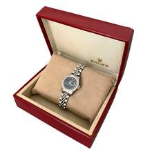 Thumbnail von Rolex Lady-Datejust 69174 Ladies 26MM blue dial diamond bezel </h1>