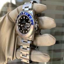 Thumbnail von Rolex GMT-Master II I 16700 to Tritium dial Pepsi bezel Full Set 1991’s </h1>