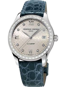  Frederique Constant Classics FC-303LGD3BD6 Damenuhr Classic Diamant Automatik 36mm 5ATM 