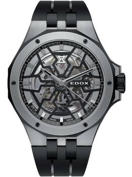  Edox 85303-357GN-NGN Delfin Mecano Automatik Herrenuhr 43mm 20ATM  
