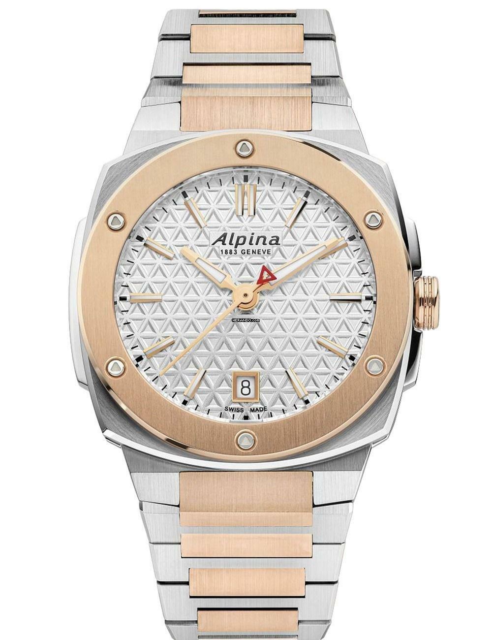  Alpina AL-220S2AE2B Damenuhr Extreme Quarz 34mm 10ATM 