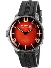 Thumbnail von U-Boat 8701 Darkmoon Red SS Soleil Herrenuhr 44mm 5ATM