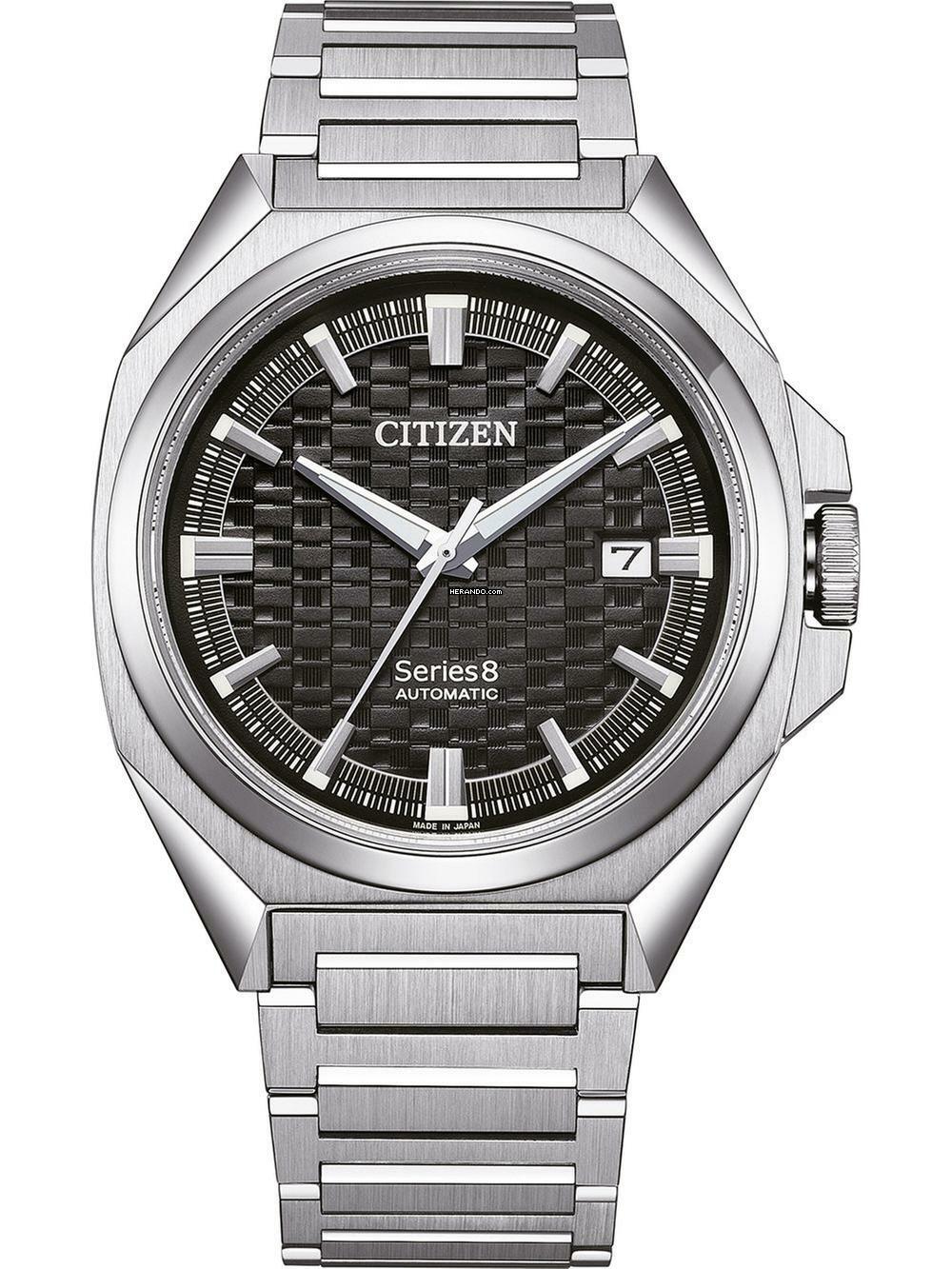  Citizen NB6050-51E Herrenuhr Series 8 Automatik 40mm 10ATM 