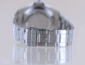 Thumbnail von Rolex Submariner (No Date) 14060 No-Date 2-Liner Swiss Only SL Oysterband 1999 Taucher B+P </h1>